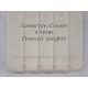 Somerton Plain Cream Replacement Vertical Blind Slat 89mm Wide