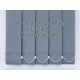 Somerton Graphite Dark Grey Replacement Vertical Blind Slat 127mm 5" Wide