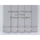Somerton Platinum Light Grey Replacement Vertical Blind Slat 127mm 5" Wide