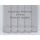 Somerton Plain Platinum Light Grey Replacement Vertical Blind Slat 89mm Wide