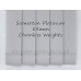 Somerton Plain Platinum Light Grey Replacement Vertical Blind Slat 89mm Wide