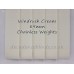 Windrush Vanilla Cream Replacement Vertical Blind Slat 89mm Wide